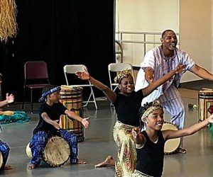 African Dance Workshop - children dancing