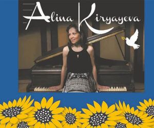 World Renowned Ukrainian Pianist Alina Kiryayeva