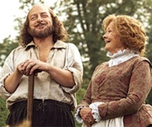 Man and woman in field