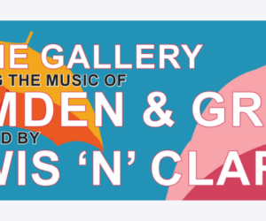 Comden and Green poster with umbrella