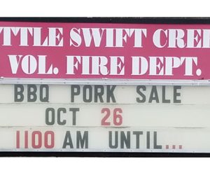 BBQ Fundraiser Little Swift Creek Volunteer Fire Dept