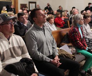 Gallery in the New Bern Board of Aldermen Meeting - February 8, 2022