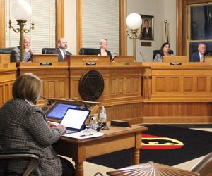 Board of Aldermen meeting at City Hall in New Bern, NC on Dec. 9, 2025. (Photo by Wendy Card).