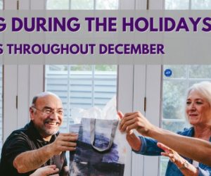 family celebrating holiday