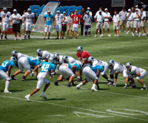 "Carolina Panthers FanFest" by James Willamor is licensed under CC BY-SA 2.0.