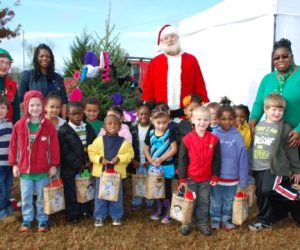 Christmas tree and wreath sale