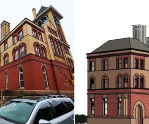 New Bern City Hall construction site