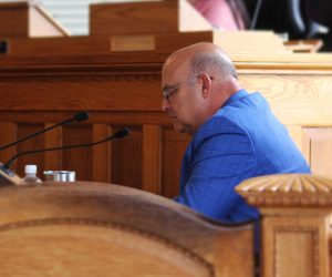 City Manager Foster Hughes at City Hall in New Bern, NC. (Photo by Wendy Card)