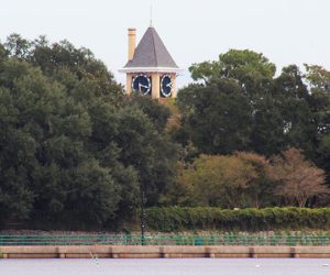 Clocktower at New Bern City Hall (Photo by Wendy Card)