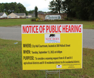 Craeberne Forest Division - Public Hearing on Rezoning in New Bern, NC