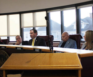 Photo of the Craven County Board of Commissioners was taken during the Nov. 18 meeting in downtown New Bern, NC. (Photo by Wendy Card)