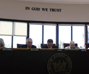 Craven County Board of Commissioners meeting on Nov. 18 2024 in New Bern, NC. (Photo by Wendy Card)