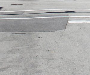 Crosswalk at Craven and Pollock streets in New Bern, NC. (Photo by Wendy Card)