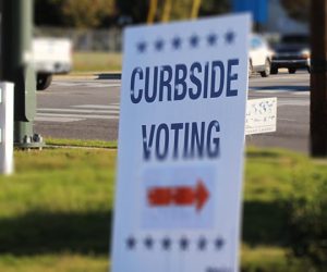 Early voting site in New Bern, NC. (Photo by Wendy Card)