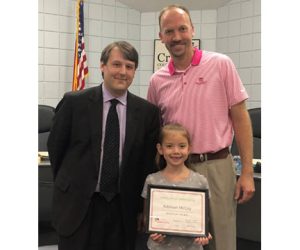 David Baxter and Addison and Mike McCoy