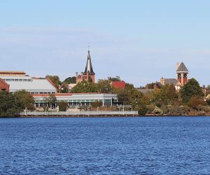 Downtown New Bern from Lawson Creek Park. (Photo by Wendy Card)