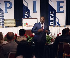 Dr Bryan Johnson at PIE Luncheon