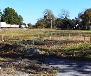 Biddle street pump station in New Bern's Duffyfield community taken in November 2025. (Photo by Wendy Card)