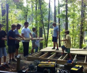 Eagle Scouts Volunteer