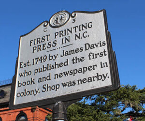 First Printing Press in North Carolina