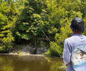 Fishing at Martin Marietta Park