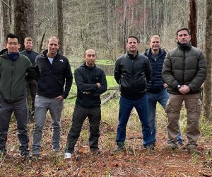 Foreign Officers visit Battlefield Park