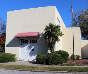 Photo of the former Firemen's Museum taken on Nov. 14, 2025 in New Bern, NC. (By Wendy Card)