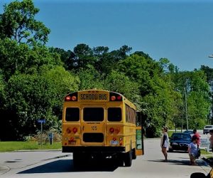 Free Meals on Big School Bus Wheels