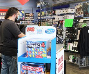 Kevin and Charles in GameStop of New Bern