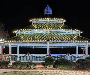 Gazebo at Union Point Park (photo by Elaine Rouse for New Bern Now)