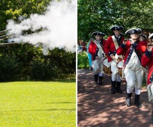 Tryon Palace Drum and Fife and Muskets