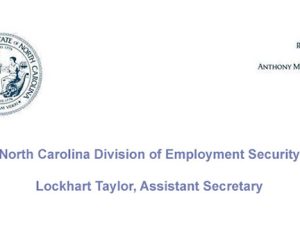 Hurricane Florence Disaster Unemployment Assistance