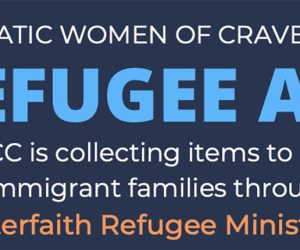 help local refugees through Interfaith Refugee Ministries
