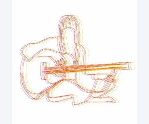 Joni Mitchell line art