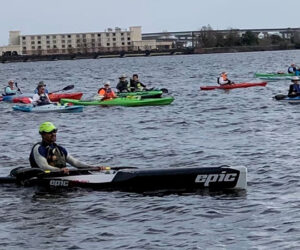 Kayaking on the Trent River in New Bern, NC (photo by Mary Traina)