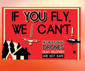 If you fly, we can't - recreational drones warning