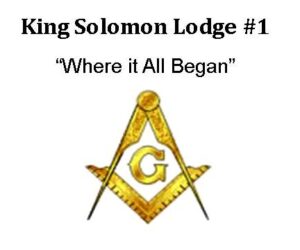 King Solomon Lodge #1