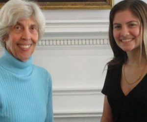 Lauren Heath with Mary Parrish