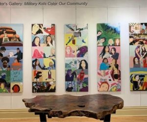 Military Kids Color Our Community artwork