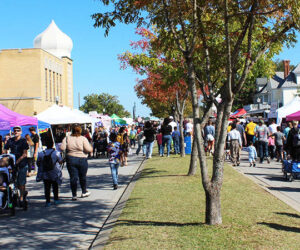 MumFest in downtown New Bern NC