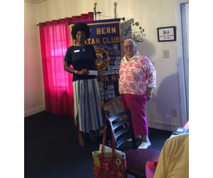 New Bern Civitan Club check presentation
