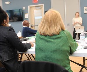 New Bern Housing Authority's board meeting on March 17, 2025. (Photo by Wendy Card)