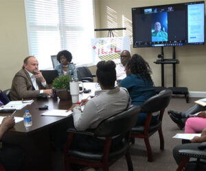 Meeting of the New Bern Housing Authority Board of Commissioners (Photo by Wendy Card)