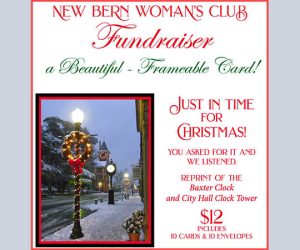 Card fundraiser for new bern woman's club