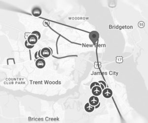 Proposed NCDOT long-range capital projects (Source: Screenshot NCDOT website)