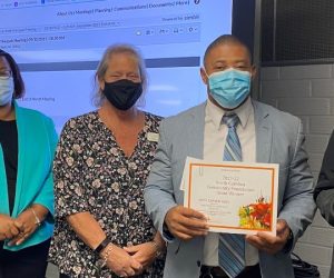 NCCF photo with high school principals