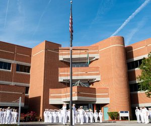 Summer Whites inspection at Naval Health Clinic Cherry Point in Havelock, NC. (Photo by Thomas Cieslak)