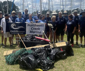 Northwest Creek Marina cleanup