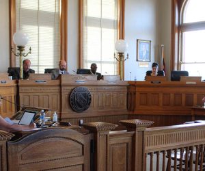 New Bern Board of Aldermen meeting on May 13, 2025 at City Hall. (Photo by Wendy Card)