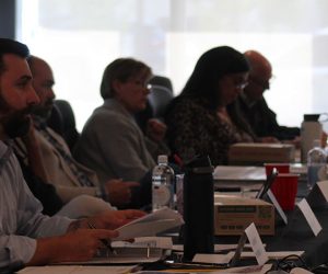Photo of Board of Aldermen meeting on May 5, 2026 at Stanley A. White Recreation Center in New Bern, NC. (Photo by Wendy Card)